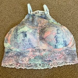 VS Pink High Neck Bralette